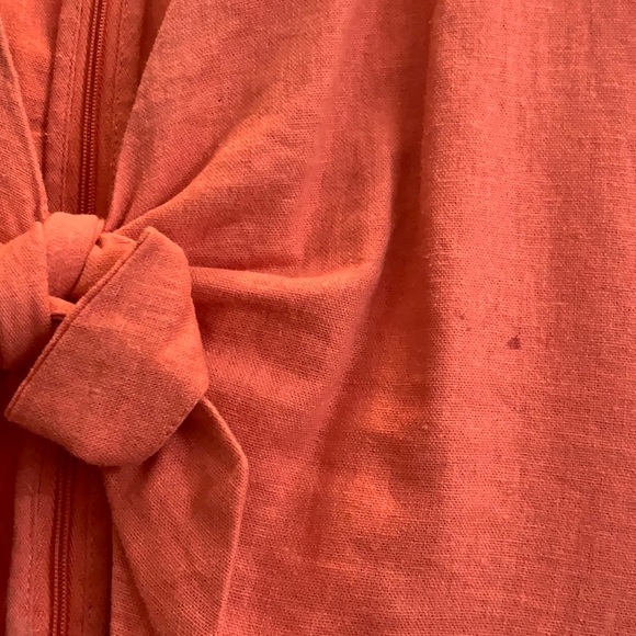 Socialite orange/peach mini dress - Picture 5 of 6